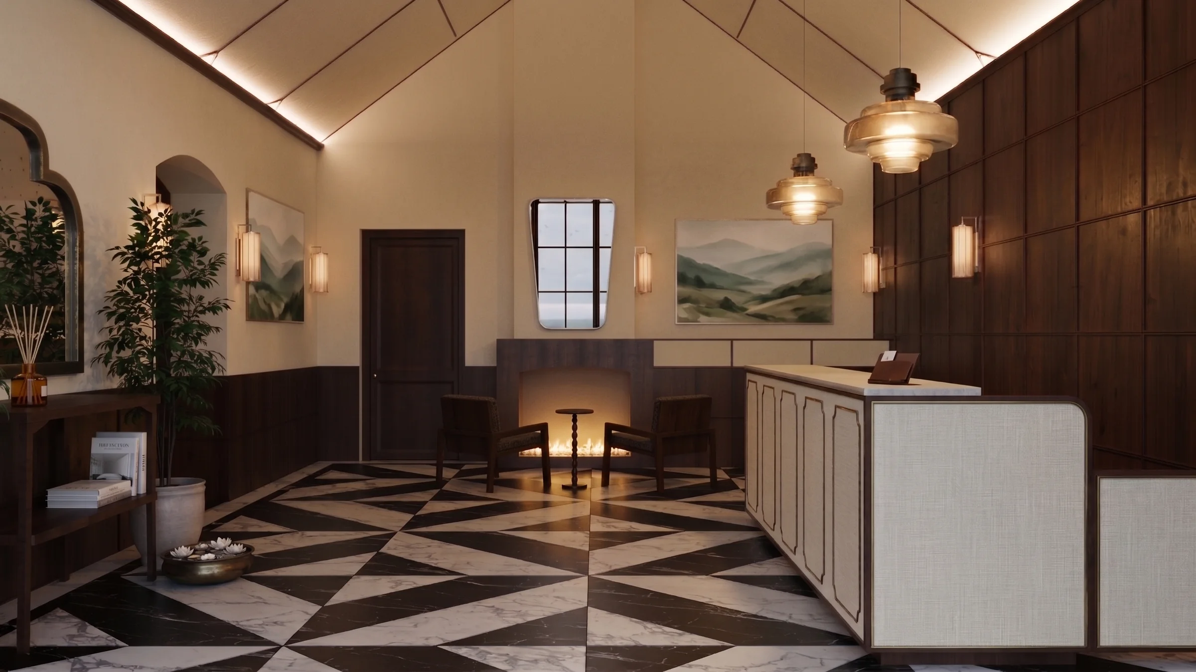 Fernwood Boutique Hotel Reception
